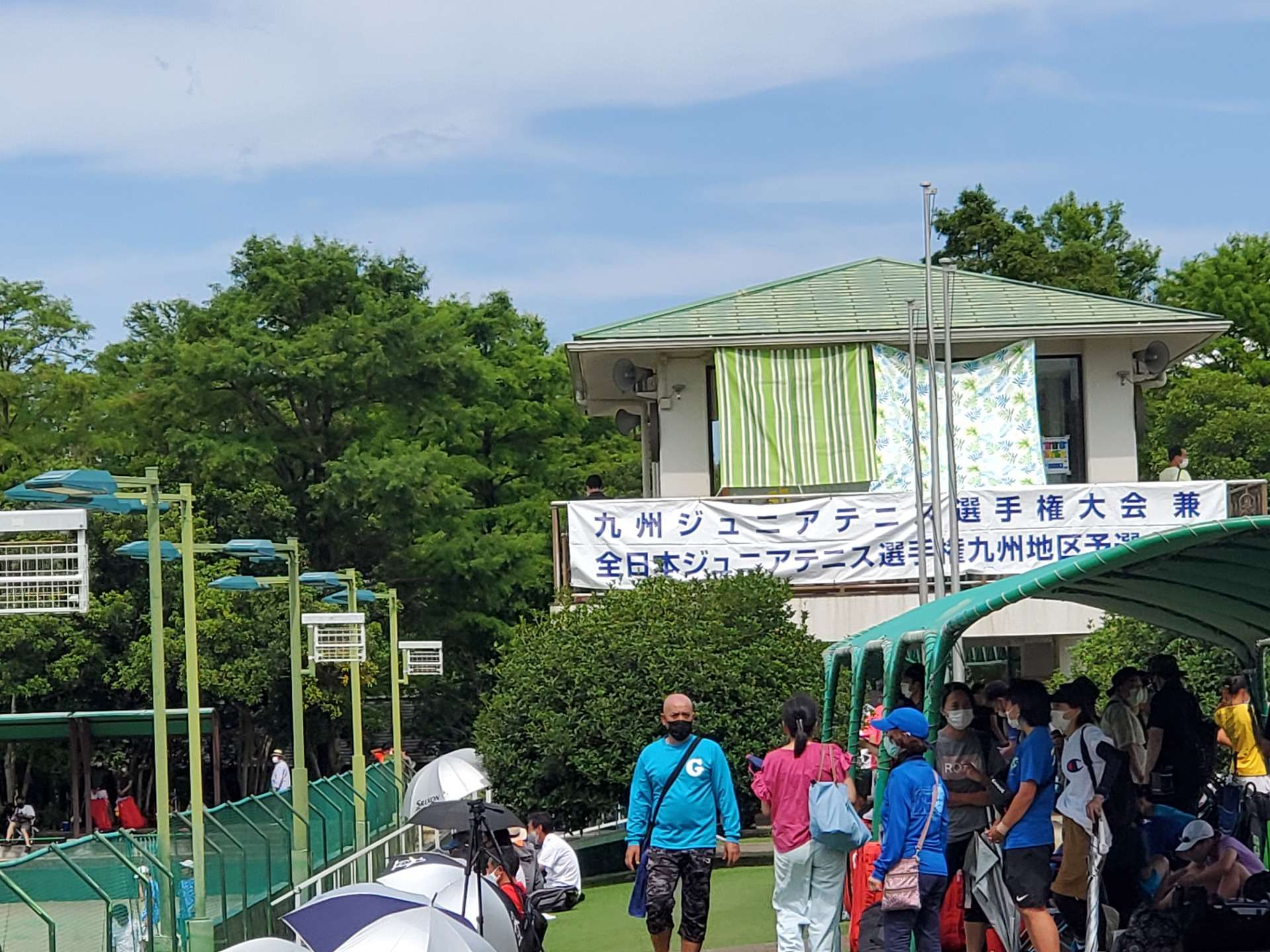 九州ジュニアテニス選手権大会(宮崎)1日目試合結果