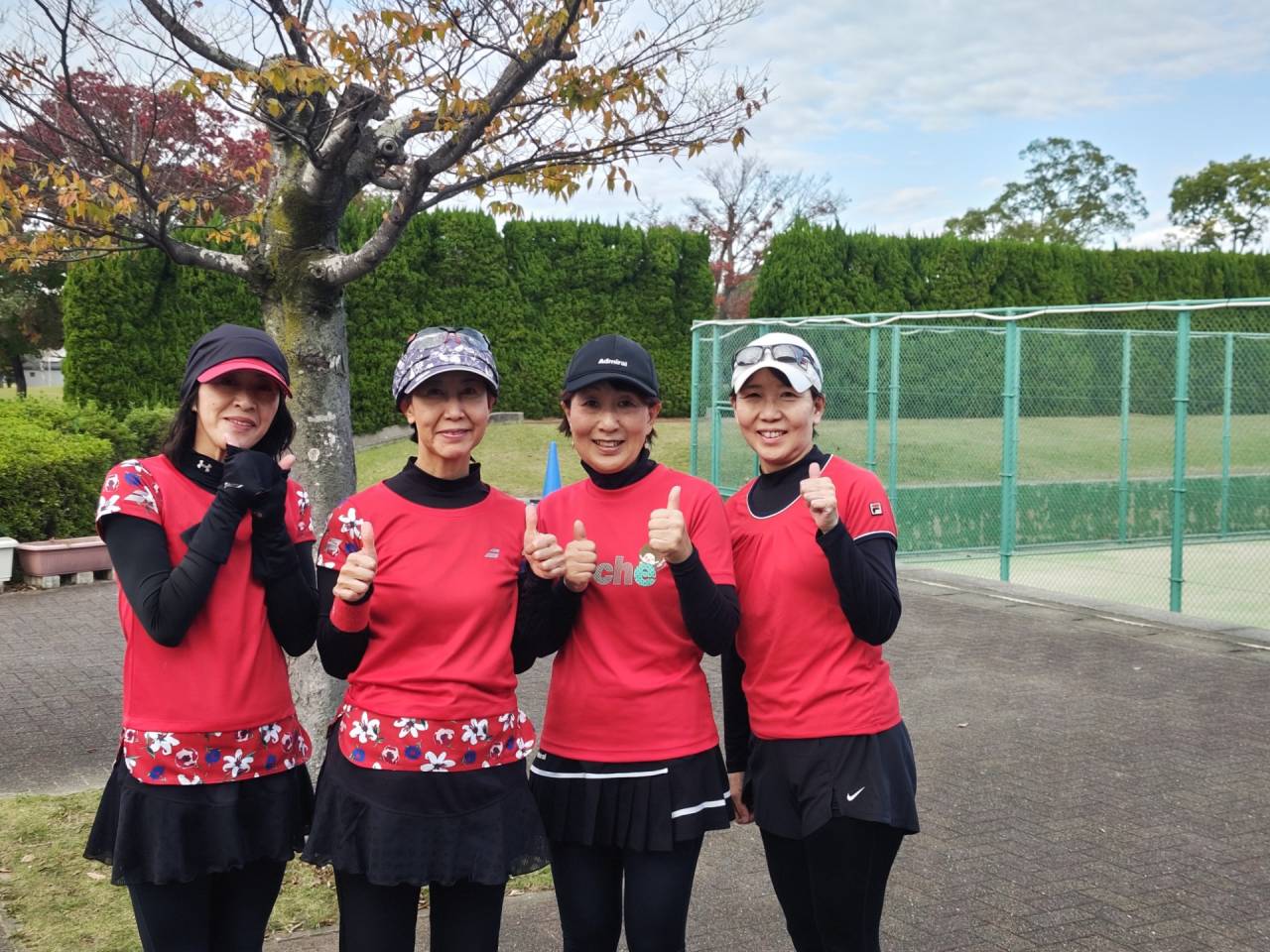 第34回西部運動公園カップ（女子団体戦）優勝メンバー